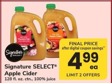 Signature Select Apple Cider