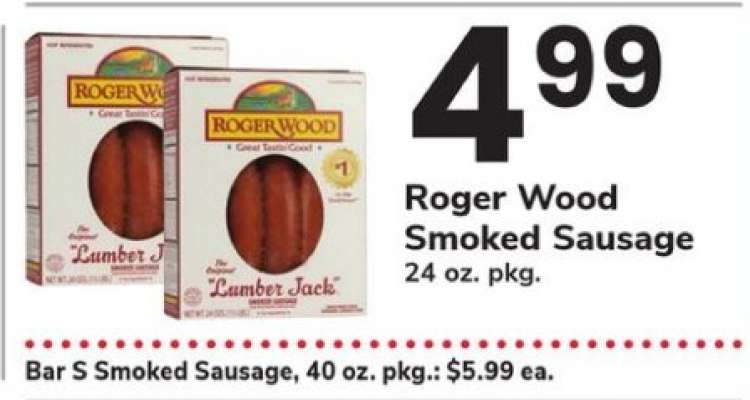 Roger Wood Smoked Sausage