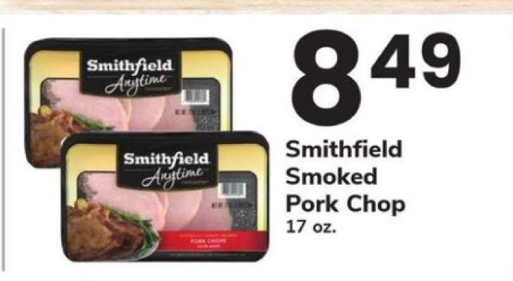 Smithfield Smoked Pork Chop