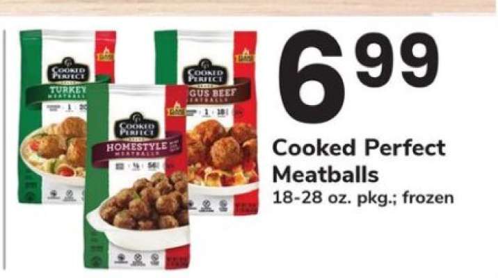 Cooked Perfect Meatballs