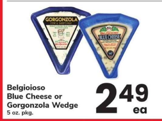 Belgioioso Blue Cheese or Gorgonzola Wedge