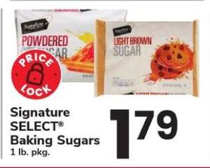 Signature SELECT Baking Sugars