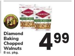 Diamond Baking Chopped Walnuts