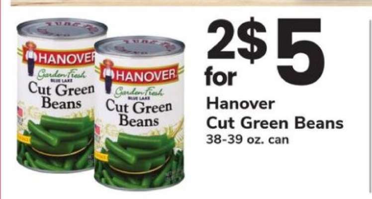 Hanover Cut Green Beans
