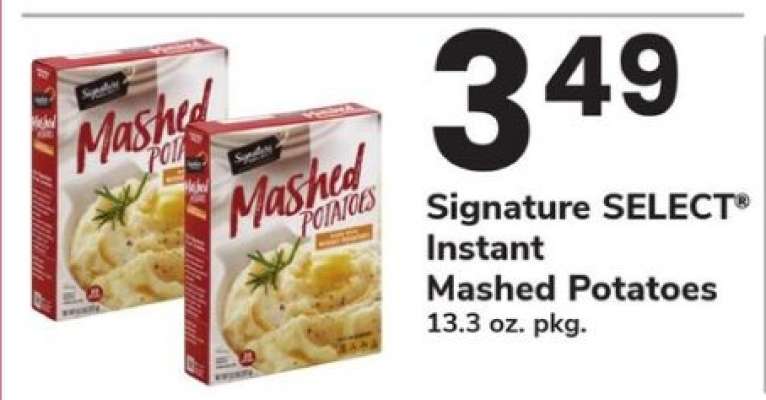Signature SELECT® Instant Mashed Potatoes