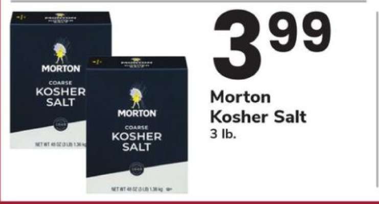 Morton Kosher Salt