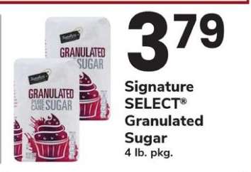 Signature Select Granulated Sugar