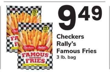 Checkers Rally’s Famous Fries