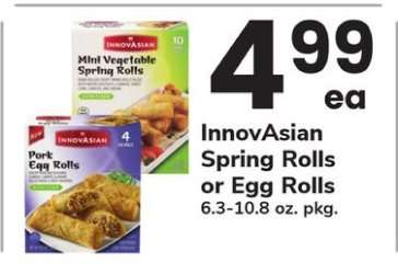 InnovAsian Spring Rolls or Egg Rolls