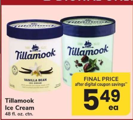 Tillamook Ice Cream