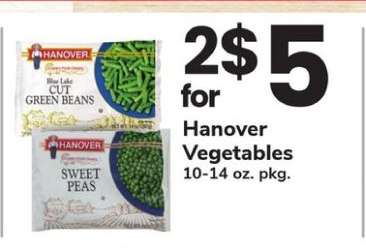 Hanover Vegetables