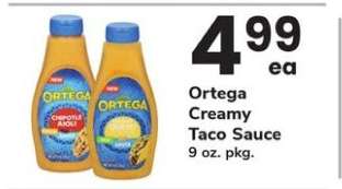 Ortega Creamy Taco Sauce