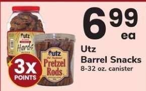 Utz Barrel Snacks