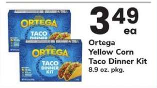 Ortega Yellow Corn Taco Dinner Kit