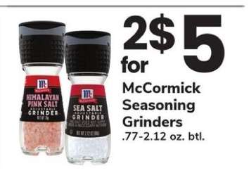 McCormick Seasoning Grinders