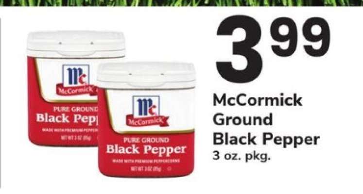 McCormick Ground Black Pepper