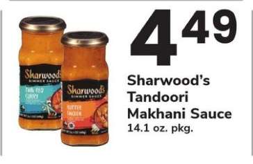 Sharwood's Tandoori Makhani Sauce