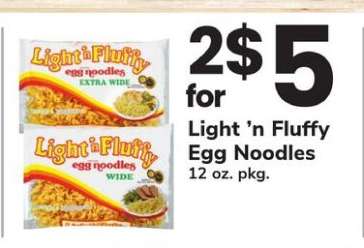 Light 'n Fluffy Egg Noodles