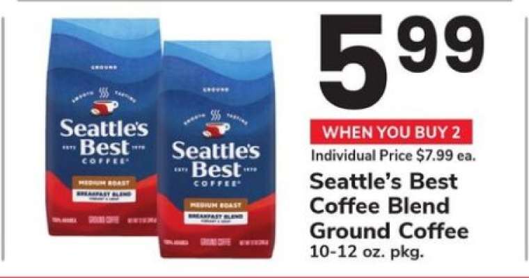 Seattle's Best Coffee Blend Ground Coffee