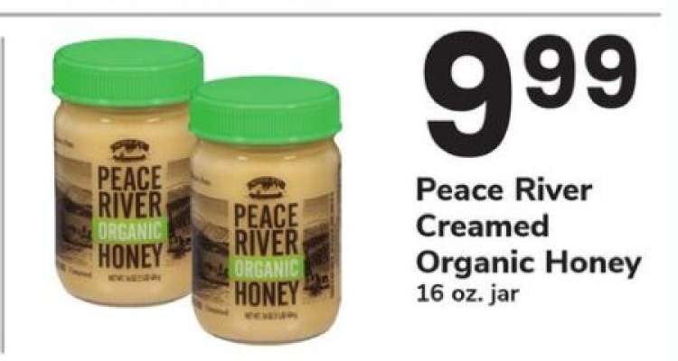 Peace River Creamed Organic Honey