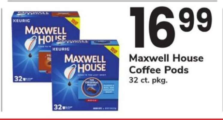 Maxwell House Coffee Pods