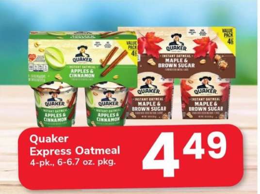 Quaker Express Oatmeal
