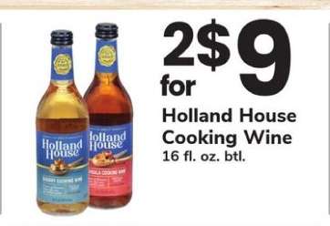 Holland House Cooking Wine