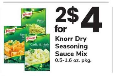 Knorr Dry Seasoning Sauce Mix
