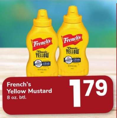 French's Yellow Mustard