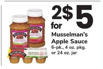 Musselman's Apple Sauce