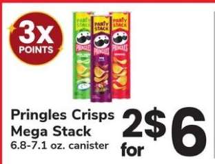 Pringles Crisps Mega Stack