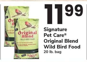 Signature Pet Care Original Blend Wild Bird Food