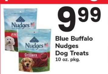 Blue Buffalo Nudges Dog Treats