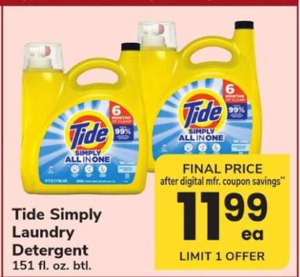 Tide Simply Laundry Detergent