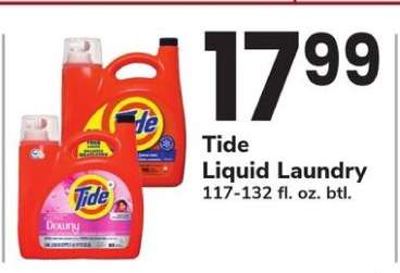 Tide Liquid Laundry