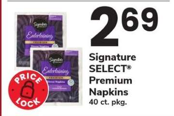 Signature SELECT Premium Napkins