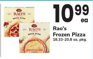 Rao's Frozen Pizza