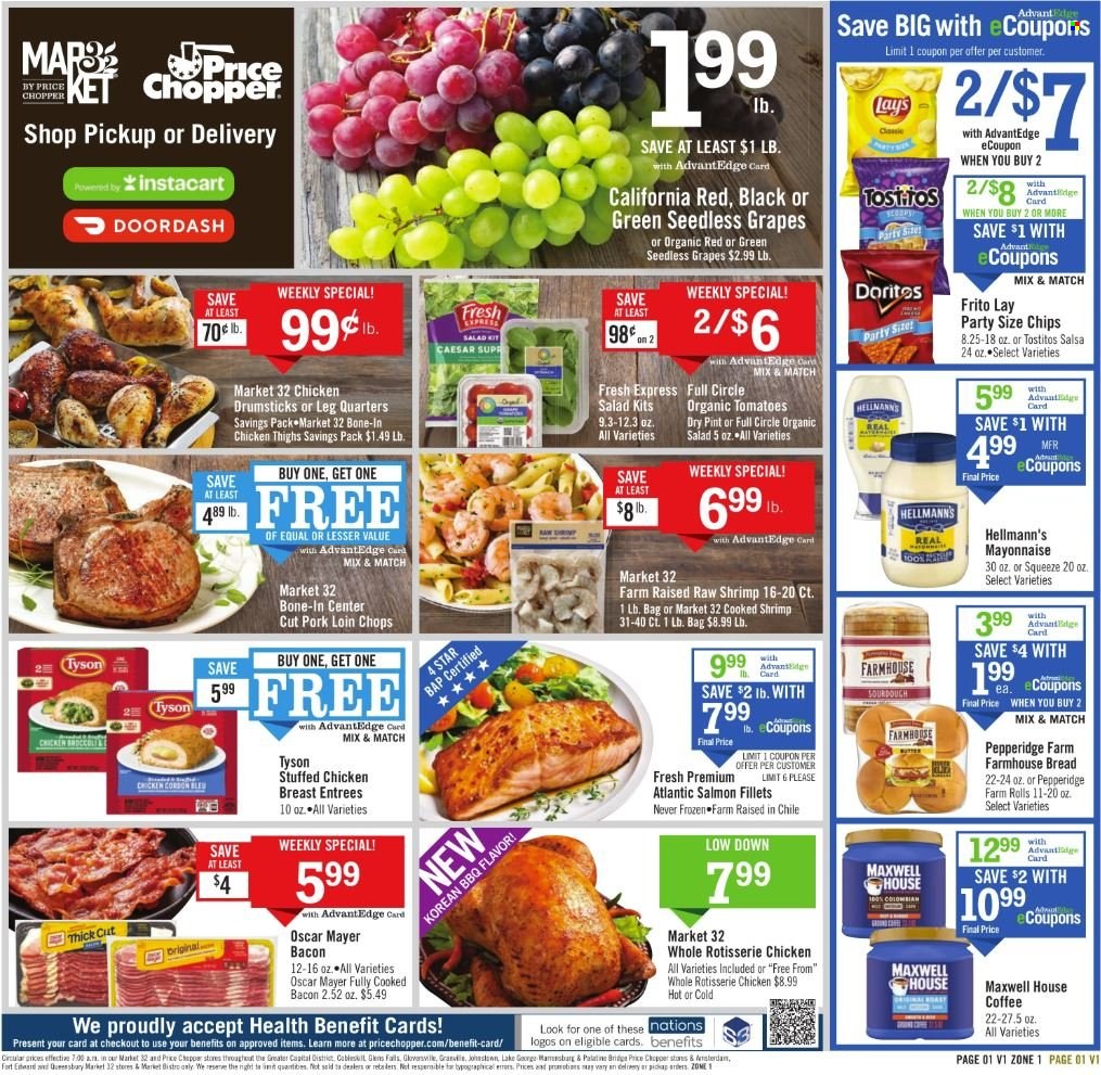 Price Chopper ad - 10/05/2025 - 10/11/2025. Page 1