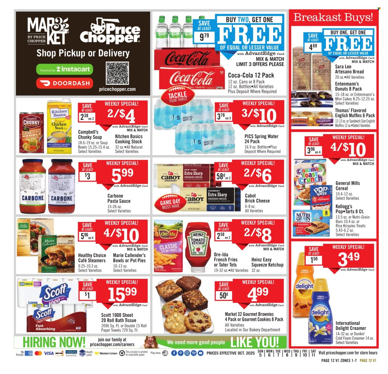 Price Chopper ad - 10/05/2025 - 10/11/2025. Page 12