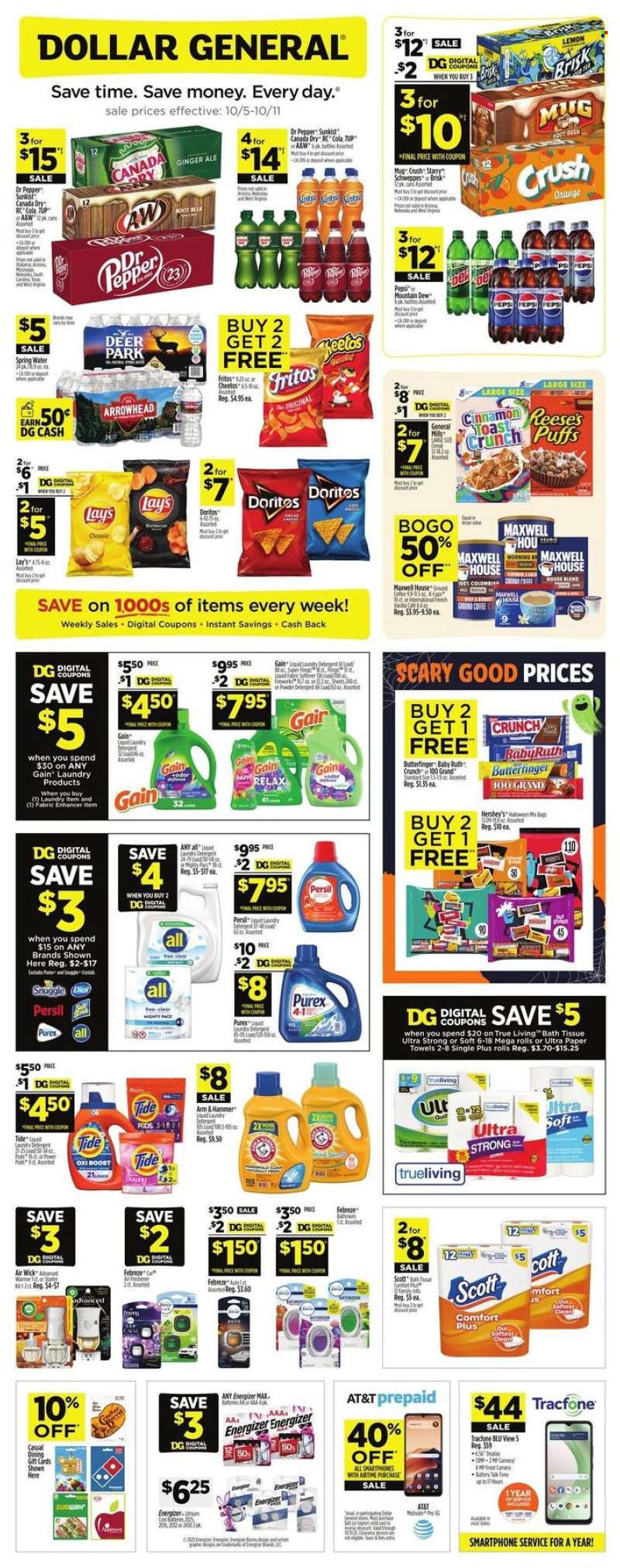 Dollar General Flyer - 10/05/2025 - 10/11/2025.
