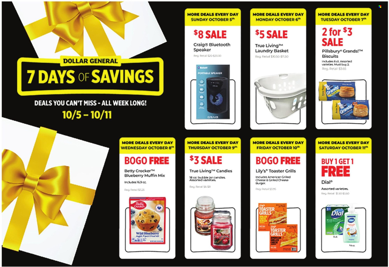 Dollar General ad - 10/05/2025 - 10/11/2025. Page 5