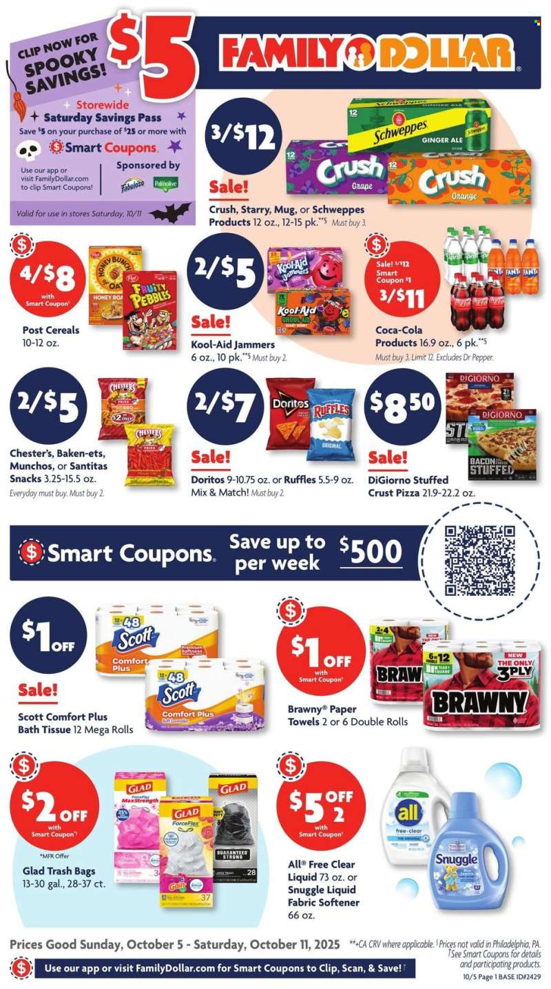 Family Dollar Flyer - 10/05/2025 - 10/11/2025.