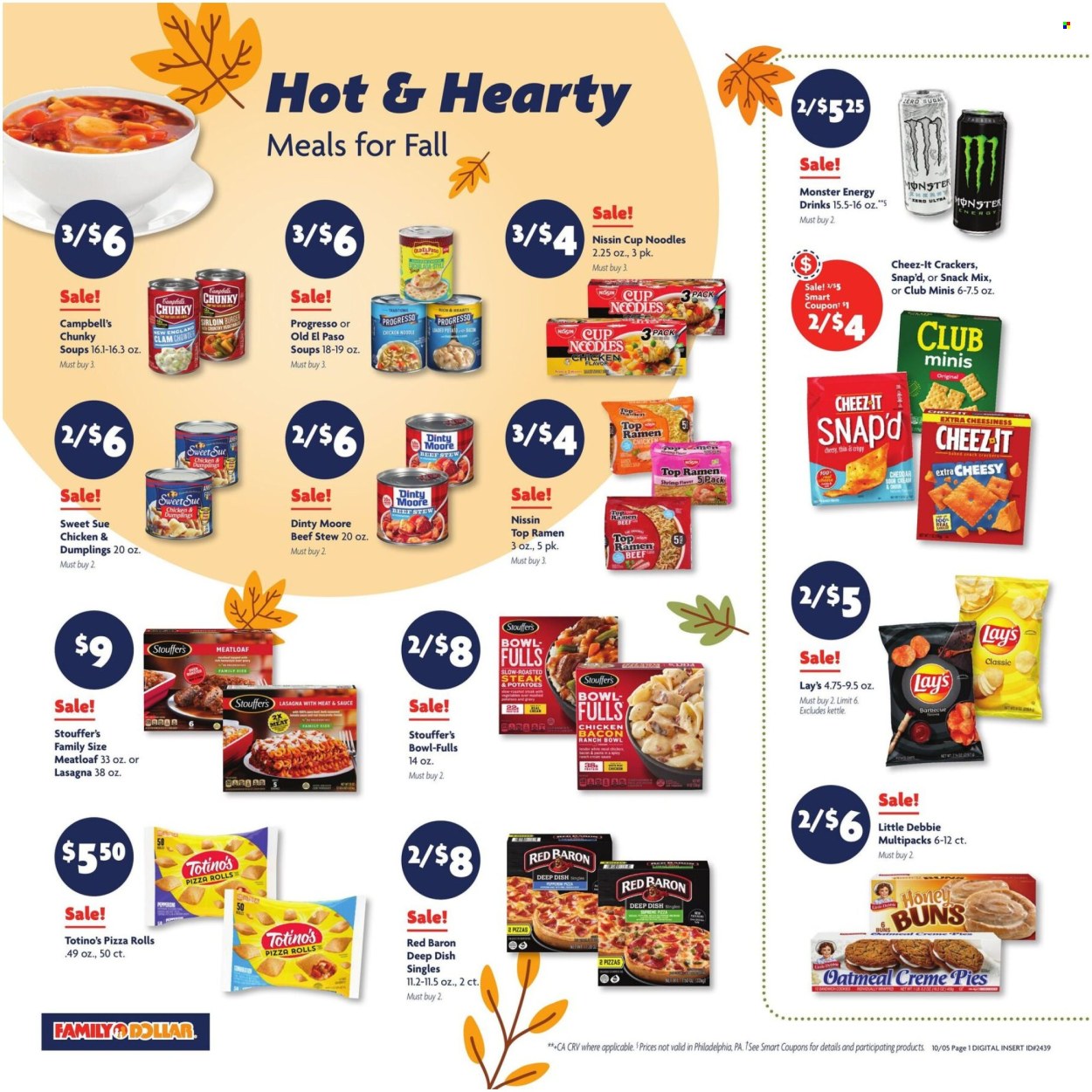 Family Dollar ad - 10/05/2025 - 10/11/2025. Page 3