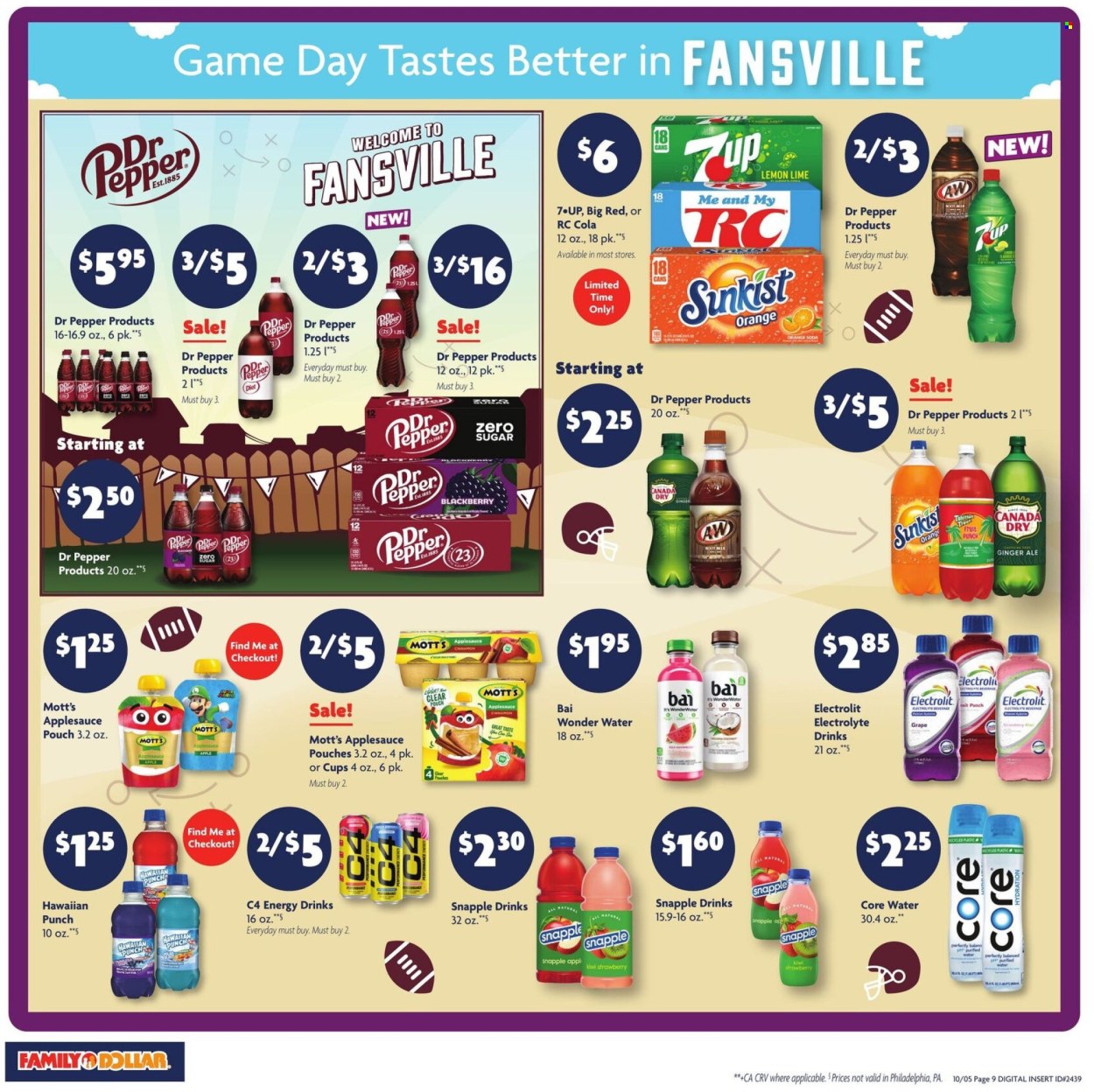 Family Dollar ad - 10/05/2025 - 10/11/2025. Page 5