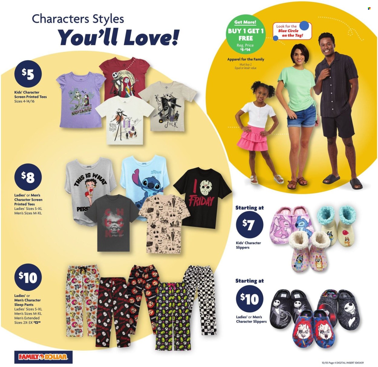 Family Dollar ad - 10/05/2025 - 10/11/2025. Page 7