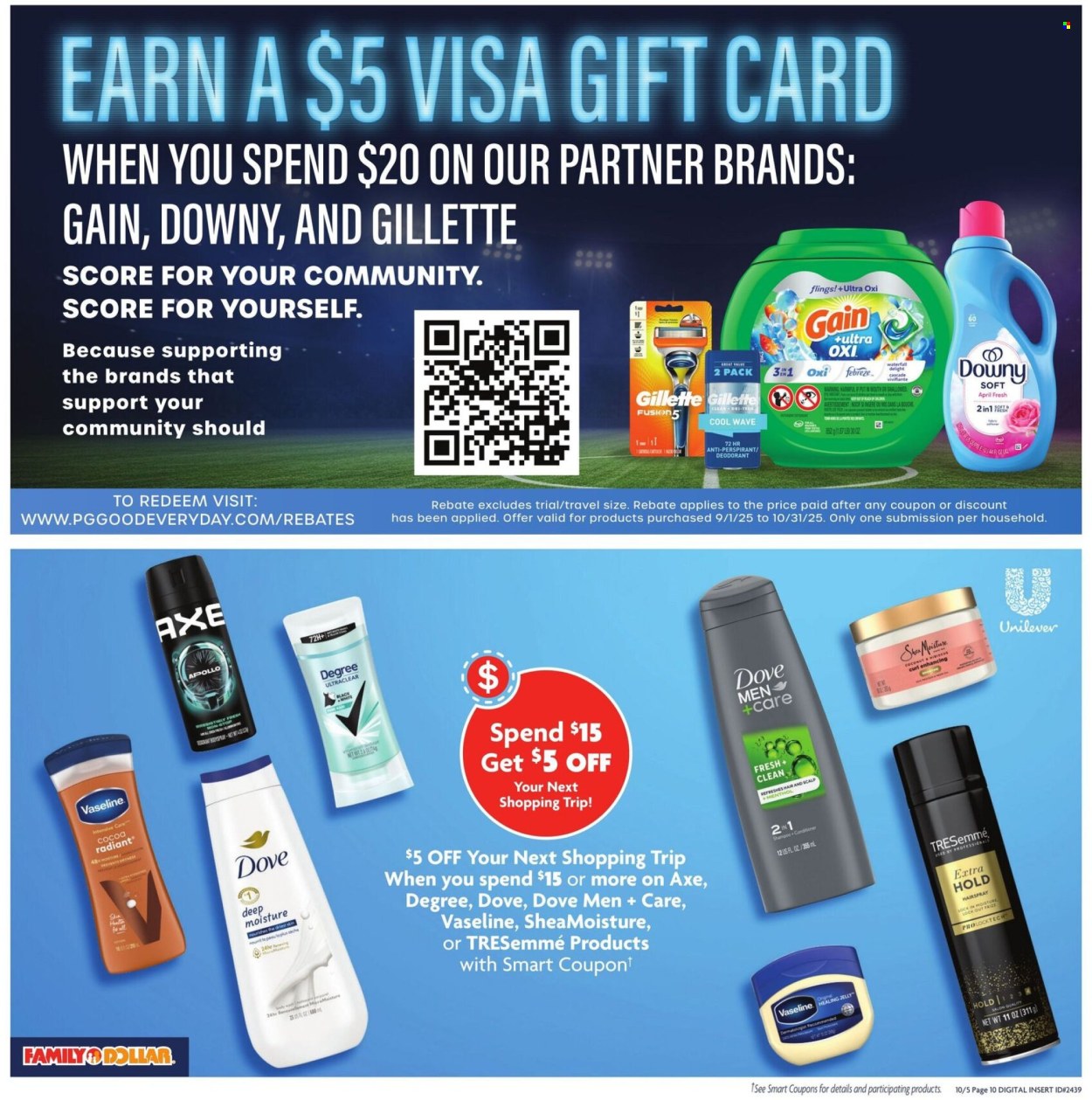 Family Dollar ad - 10/05/2025 - 10/11/2025. Page 12