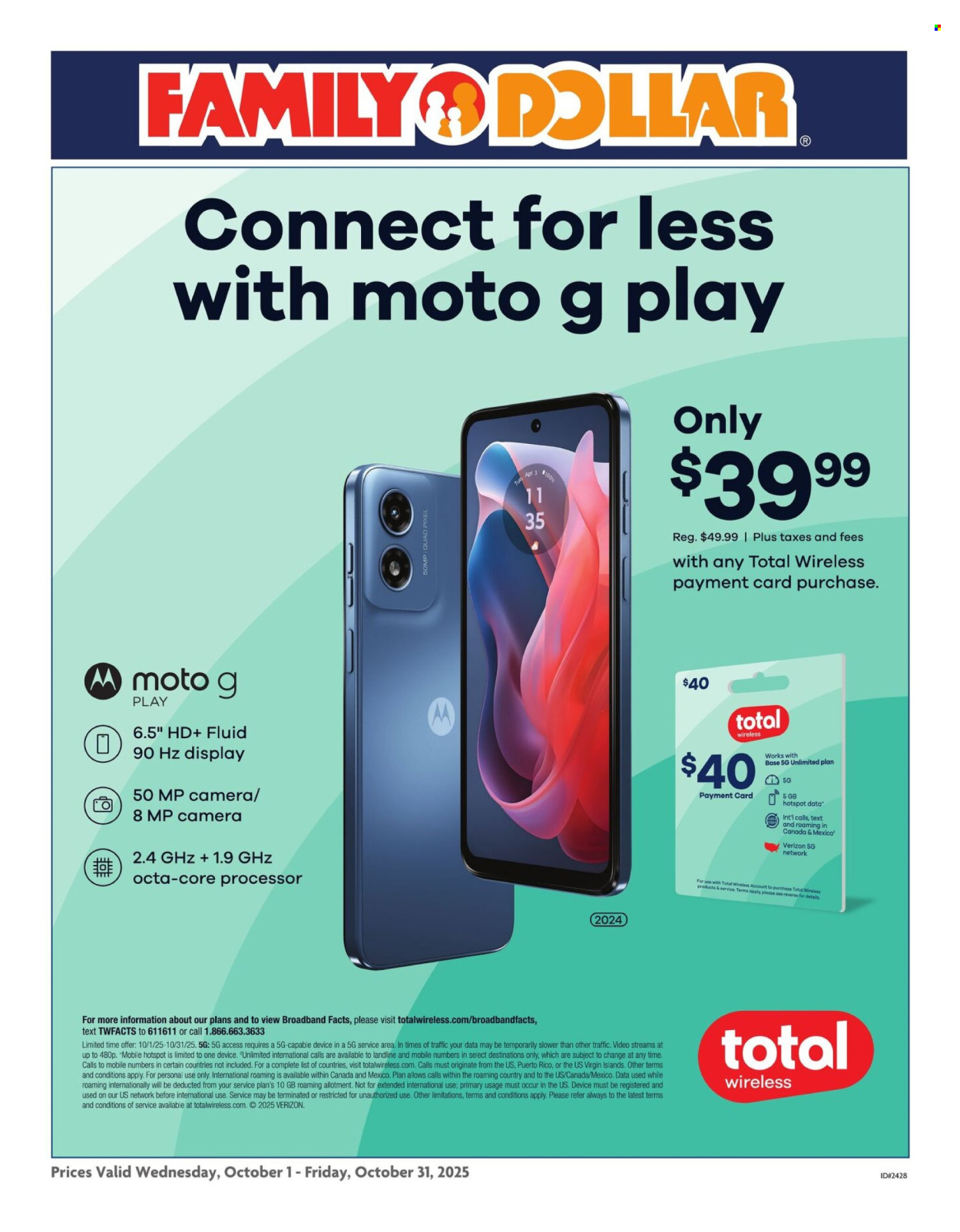 Family Dollar ad - 10/01/2025 - 10/31/2025. Page 2