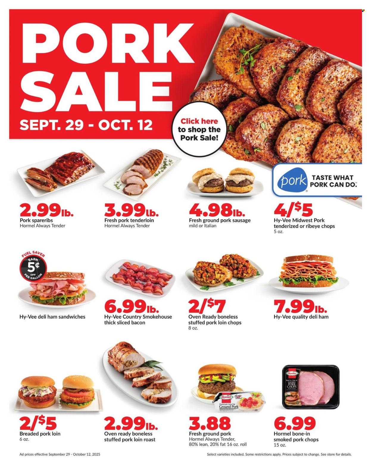 Hy-Vee ad - 09/29/2025 - 10/06/2025. Page 11