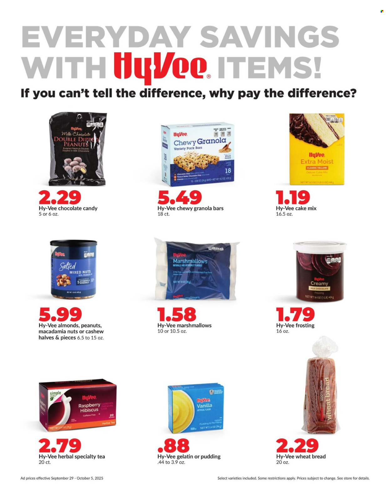 Hy-Vee ad - 09/29/2025 - 10/06/2025. Page 13
