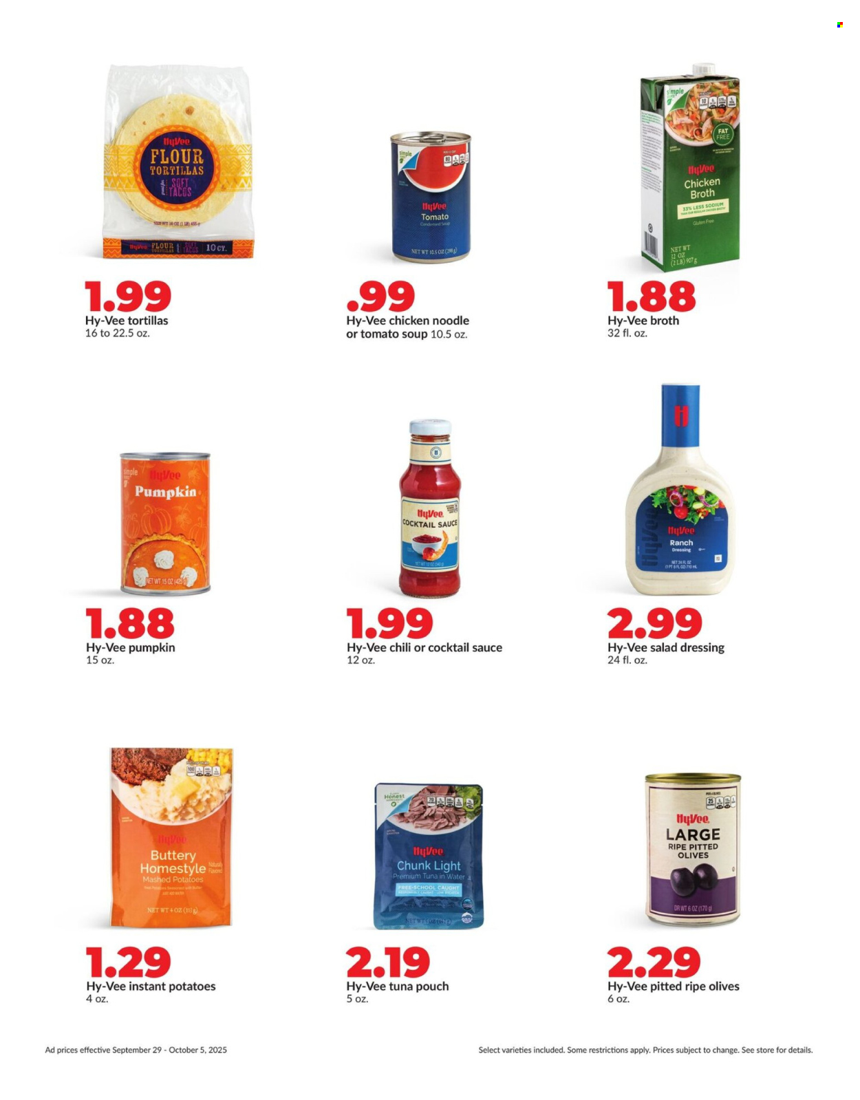 Hy-Vee ad - 09/29/2025 - 10/06/2025. Page 14